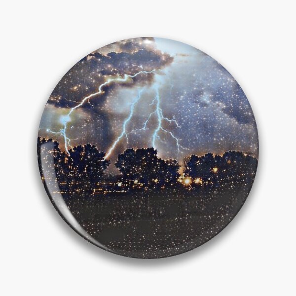 Item preview, GALATHI Midnight Lightning Storm - Christmas designed and sold by Galathi Designs.
