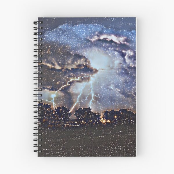 Item preview, GALATHI Midnight Lightning Storm - Christmas designed and sold by Galathi Designs.