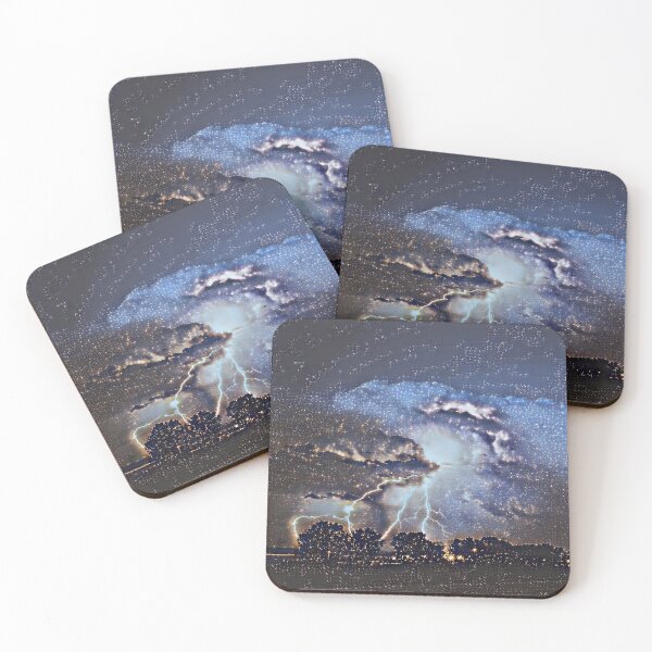 Item preview, GALATHI Midnight Lightning Storm - Christmas designed and sold by Galathi Designs.