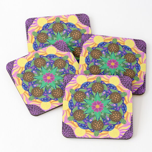 Item preview, Turtle Mandala designed and sold by SarahCorgii.