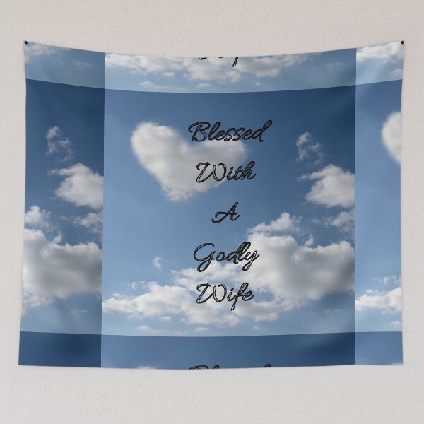 Item preview, Blessed with a godly wife designed and sold by 3LoveliesStore.