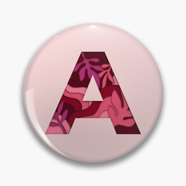 Item preview, 3D Papercut Alphabet -  A - Girly Pink designed and sold by AuroCreatives.