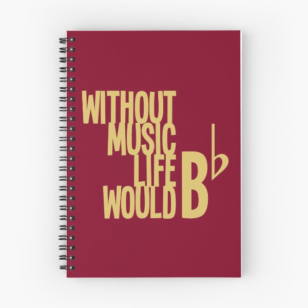 Item preview, Without Music Life Would B Flat designed and sold by Sinfamous.