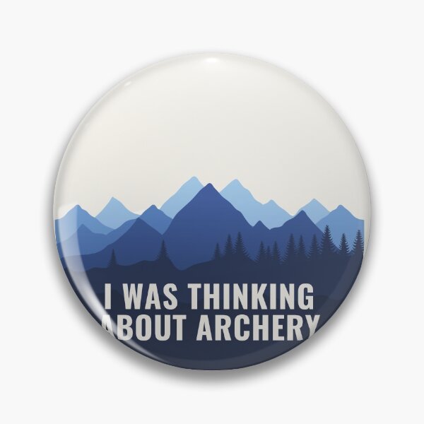 Item preview, I Was Thinking About Archery designed and sold by cation-studio.
