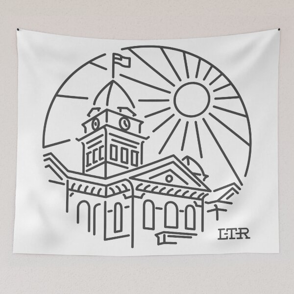 Item preview, Courthouse On Main designed and sold by LoveThyRegion.