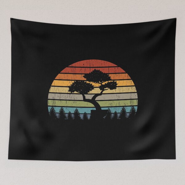 Item preview, Bonsai Tree Japanese Tradition Art Vintage Retro Gift designed and sold by TastefulTees.
