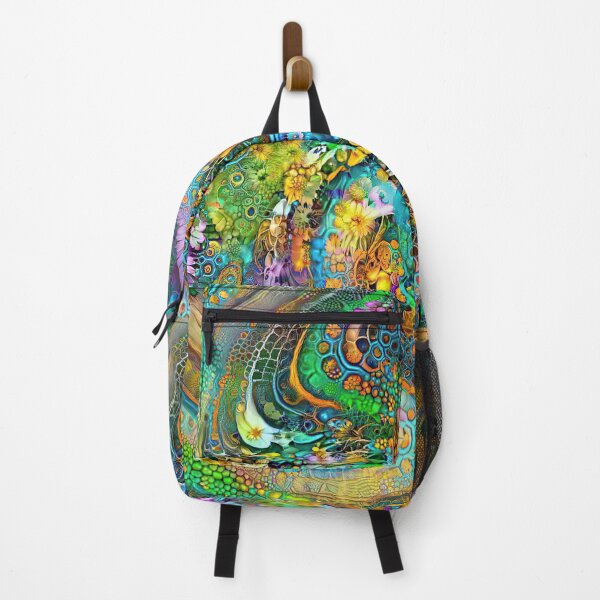 Item preview, Floral abstract Deepdream abstraction designed and sold by blackhalt.