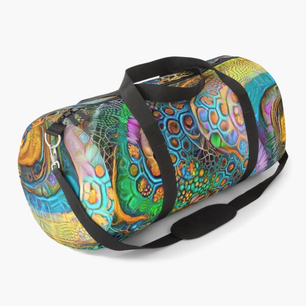 Item preview, Floral abstract Deepdream abstraction designed and sold by blackhalt.