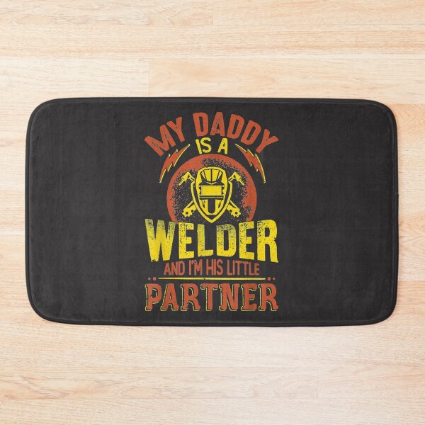 Item preview, My Daddy Is A Welder And I am His Little Partner designed and sold by GeniusDesignArt.