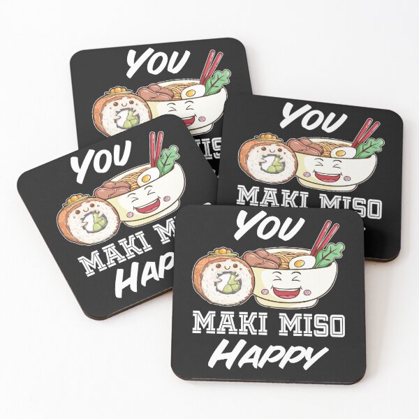 Item preview, Sushi You Maki Miso Happy Lustiges Asia Food Fan designed and sold by sunnym79.