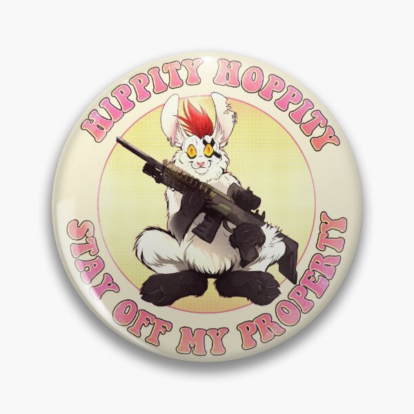 Item preview, HIPPITY HOPPITY STAY OFF MY PROPERTY designed and sold by SKULDOGGERY.