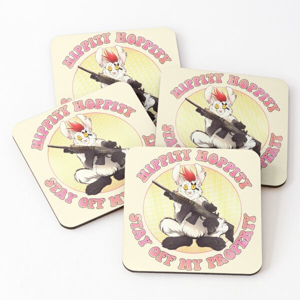 Item preview, HIPPITY HOPPITY STAY OFF MY PROPERTY designed and sold by SKULDOGGERY.