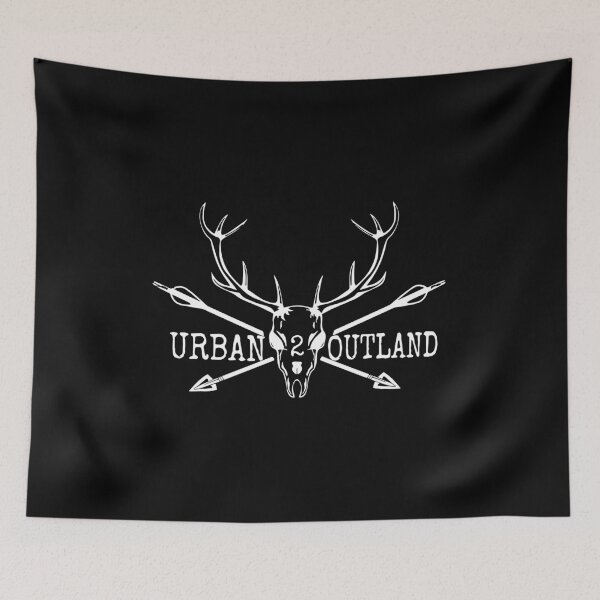 Item preview, Urban2Outland Deer Skull - White designed and sold by urban2outland.
