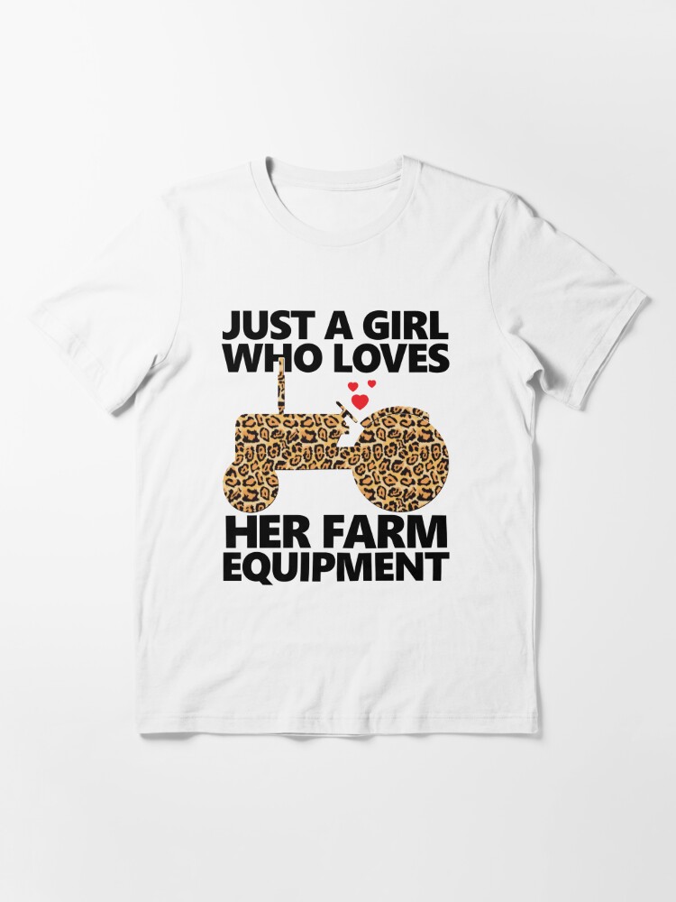 Just A Girl Who Loves Her Farm Equipment | Leopard Tractor