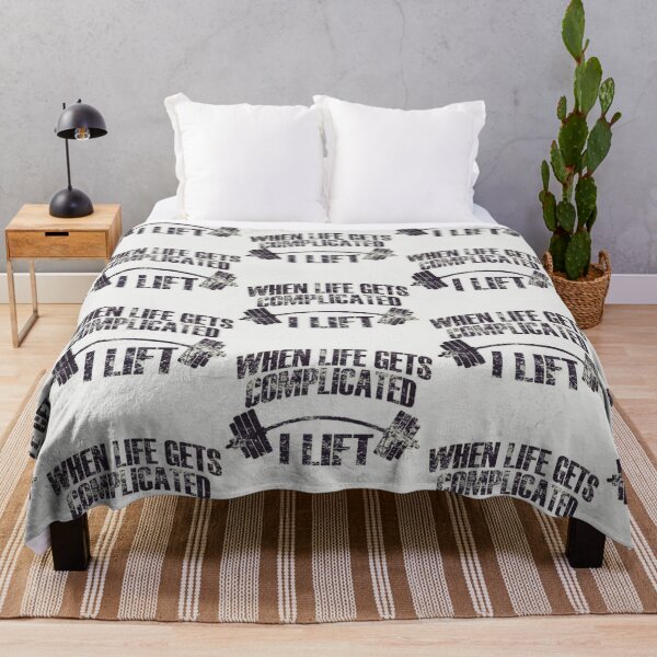 Item preview, When life gets complicated I lift. designed and sold by Lina369.