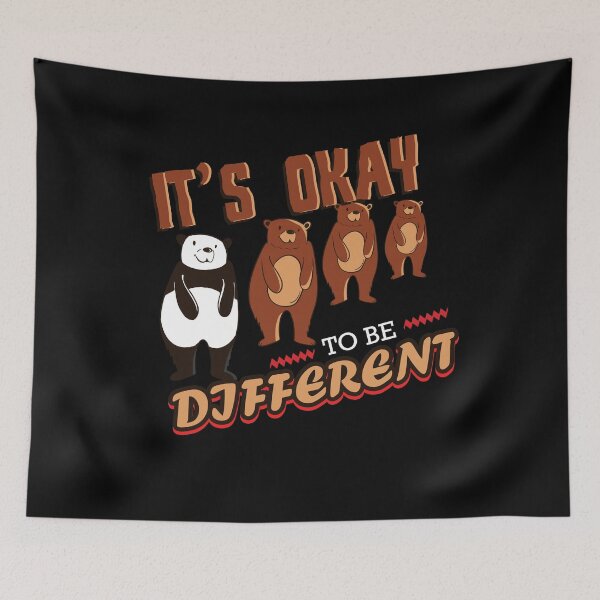 Item preview, It's Ok To Be Different designed and sold by Gravity1206.