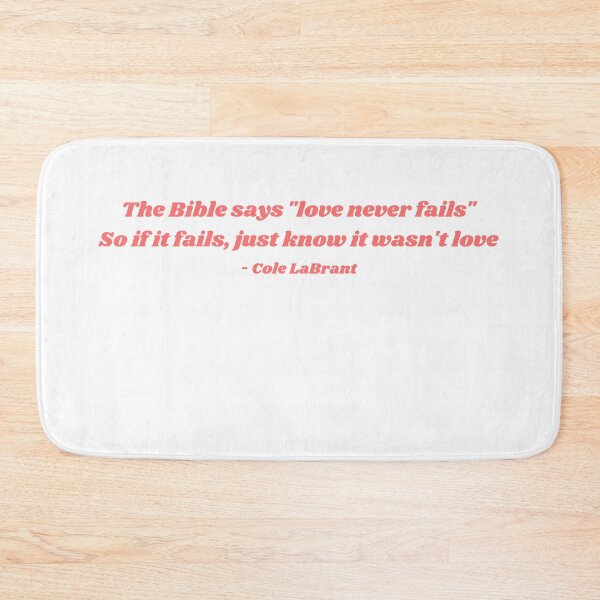 Item preview, Cole LaBrant Love Quote designed and sold by UniqqFactory.