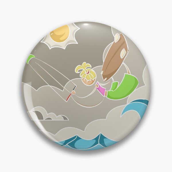 Item preview, Kitesurfing girl, oceanlife designed and sold by Nick Shevchenko.