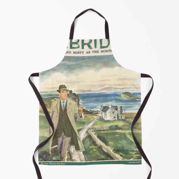 Item preview, retro Hebrides designed and sold by CorasPosters.
