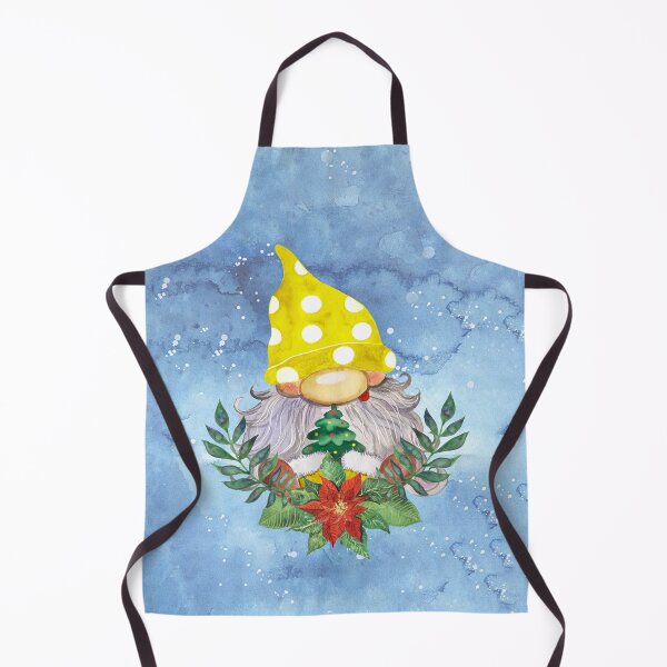 Item preview, Yellow Hat Christmas Gnome designed and sold by adortopia.