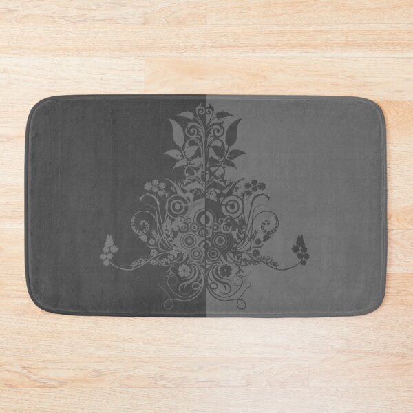 Item preview, Dual color shades of grey swirly designed and sold by Anteia.