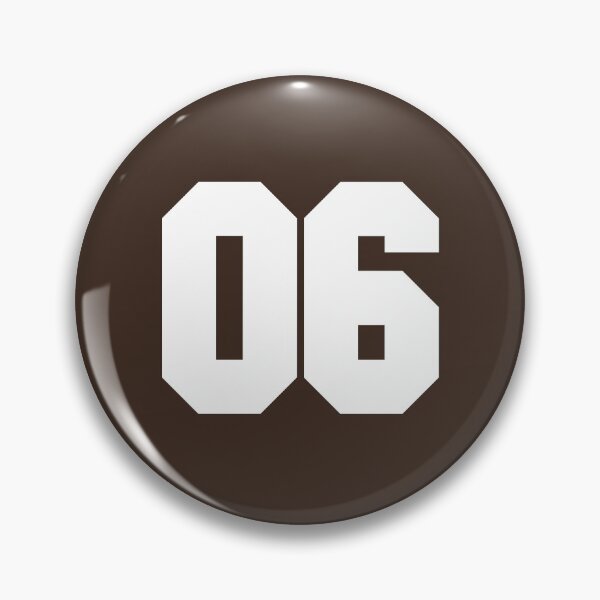 Item preview, 6 Number Cleveland Sports Six Brown Jersey designed and sold by HelloFromAja.