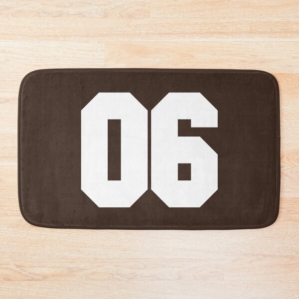 Item preview, 6 Number Cleveland Sports Six Brown Jersey designed and sold by HelloFromAja.
