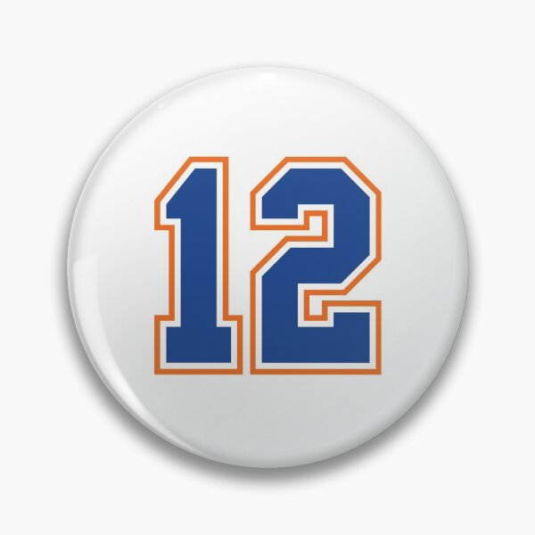Item preview, Twelve Jersey Number Sports 12 designed and sold by HelloFromAja.