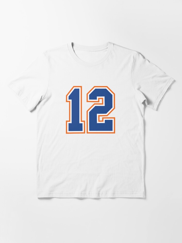 Number 12 T-shirt No. Twelve #12 Sports Jerseys Player Tee