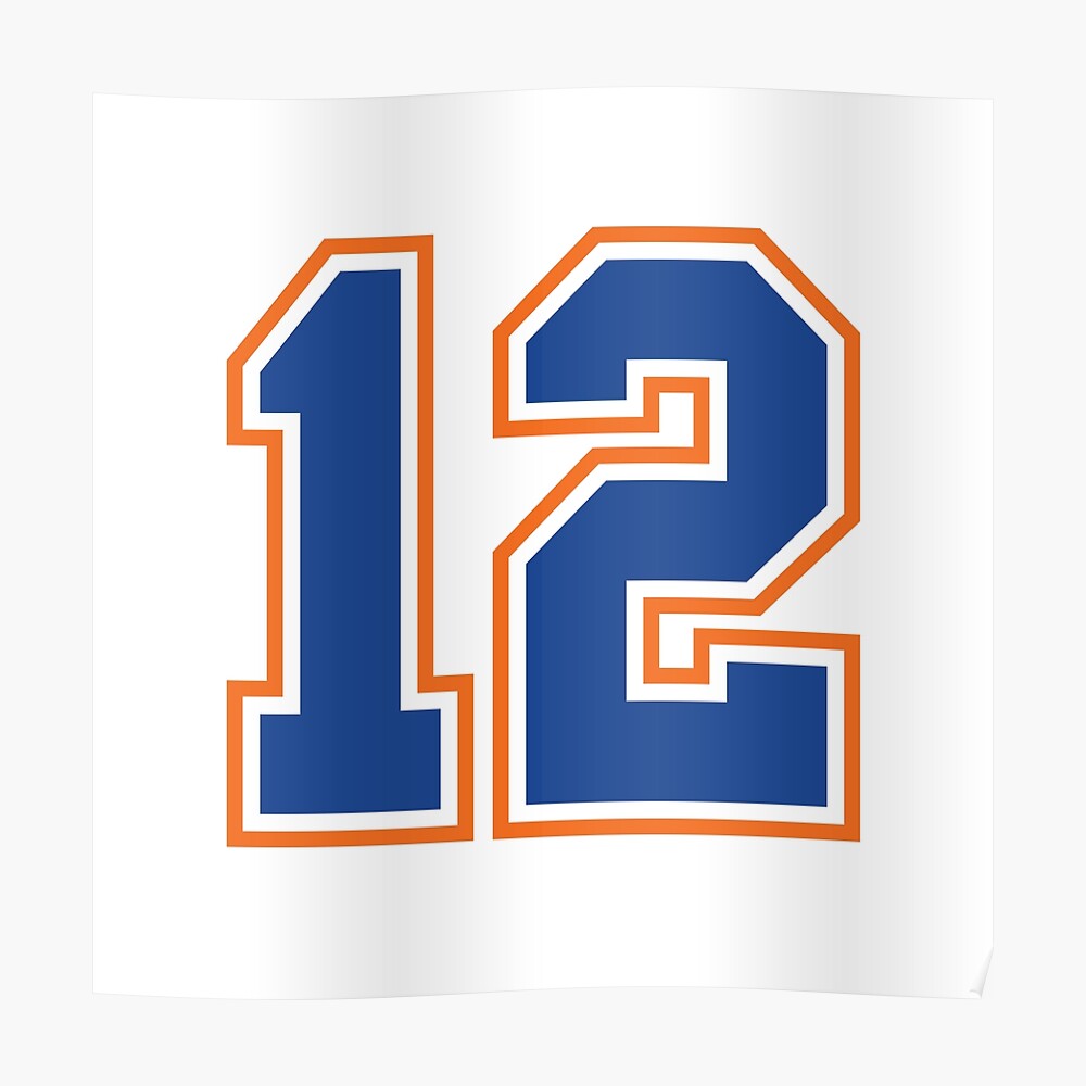 Jersey number 14 Sticker for Sale by bellacommorato