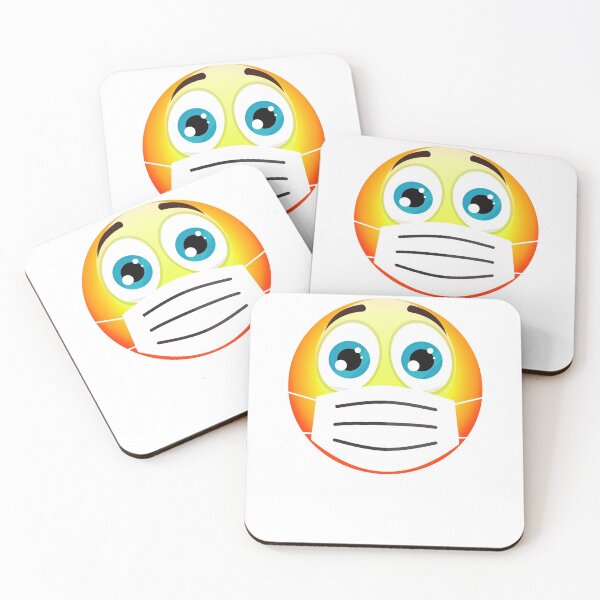 Item preview, Face Medical Mask Emojis Wear Emoticon Costume designed and sold by Maruf Billah.