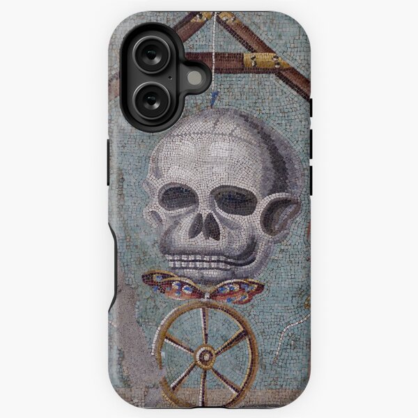 Item preview, Memento Mori mosaic from Pompeii designed and sold by DotorEaon.