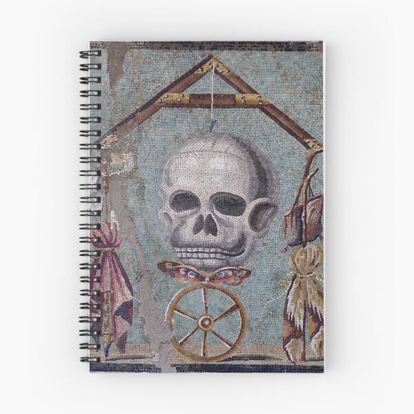 Item preview, Memento Mori mosaic from Pompeii designed and sold by DotorEaon.