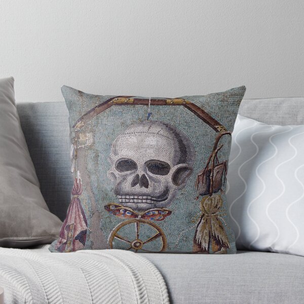 Item preview, Memento Mori mosaic from Pompeii designed and sold by DotorEaon.