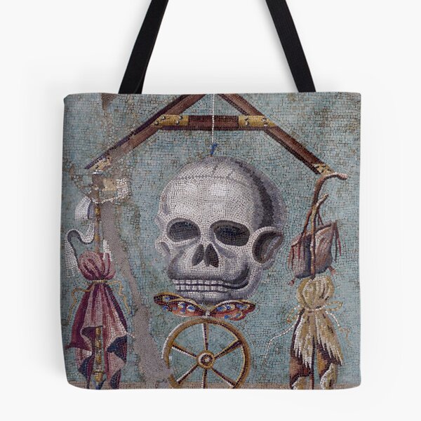 Item preview, Memento Mori mosaic from Pompeii designed and sold by DotorEaon.