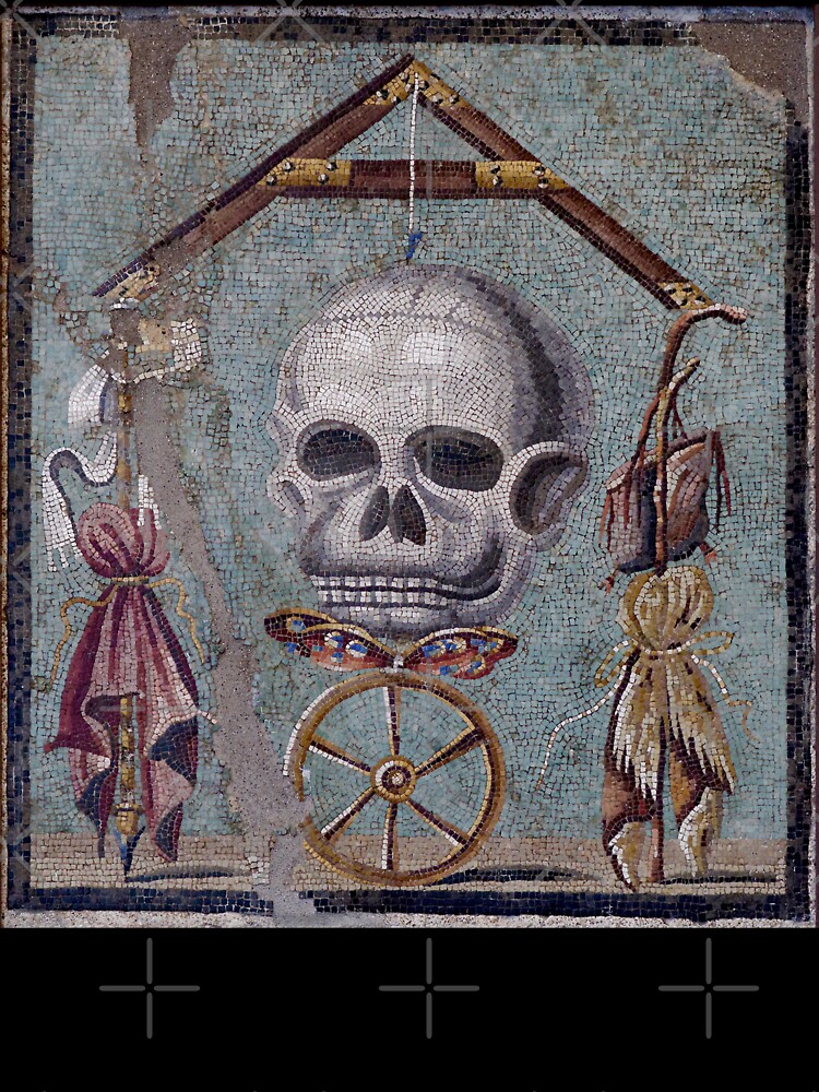 Memento Mori mosaic from Pompeii