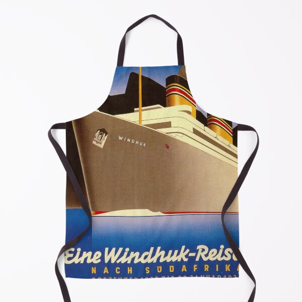 Item preview, retro Eine Windhuk Reise designed and sold by CorasPosters.