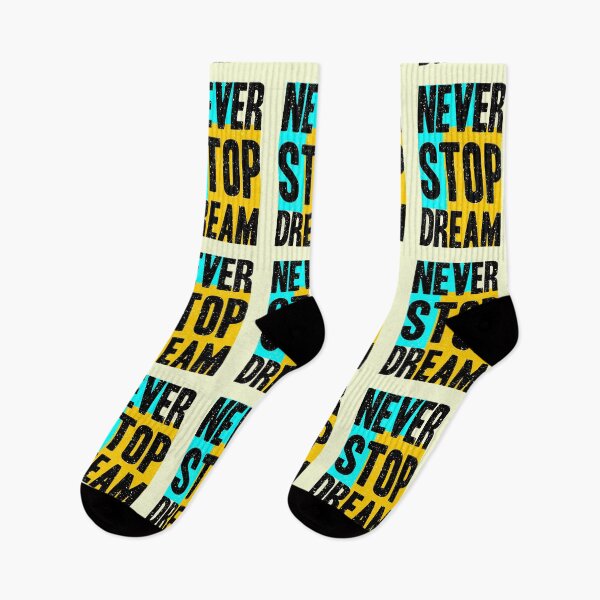 Item preview, Never Stop Dream Typography designed and sold by paradiskt.