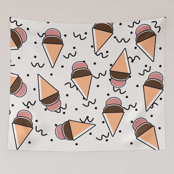 Item preview, ice cream pattern designed and sold by blurry-mind.