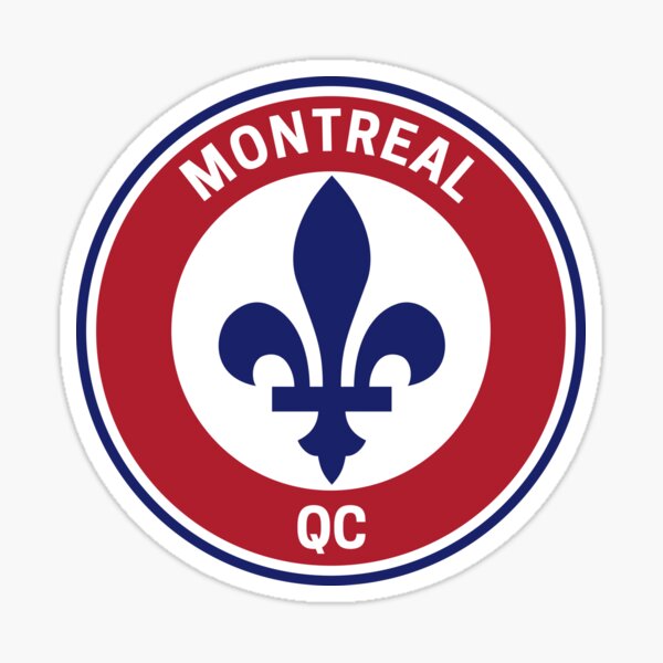 Vintage Montréal Québec Sticker
