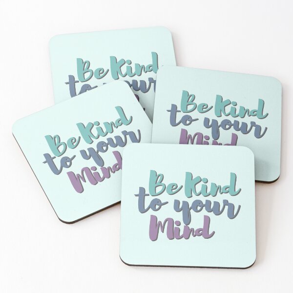 Item preview, Be kind to your mind sticker designed and sold by aoichan3939.