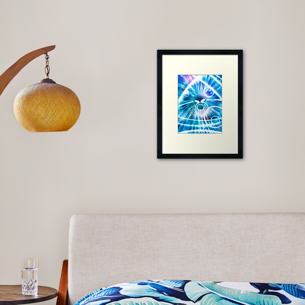 Item preview, Framed Art Print designed and sold by modHero.