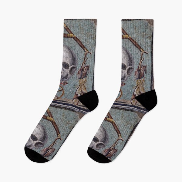 Item preview, Memento Mori mosaic from Pompeii designed and sold by DotorEaon.
