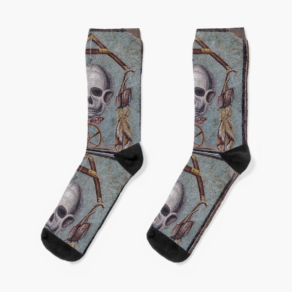Item preview, Memento Mori mosaic from Pompeii designed and sold by DotorEaon.