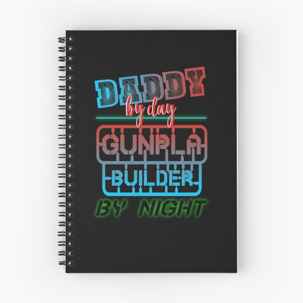 Aperçu de l'œuvre Papa le jour, constructeur de gunpla la nuit, rétro créée et vendue par Gloria312.