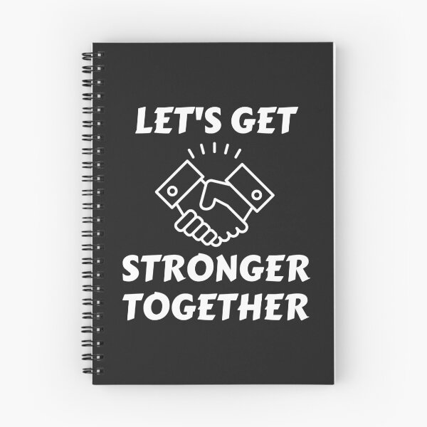 Item preview, Lets Get Stronger Together designed and sold by MohitJain1109.