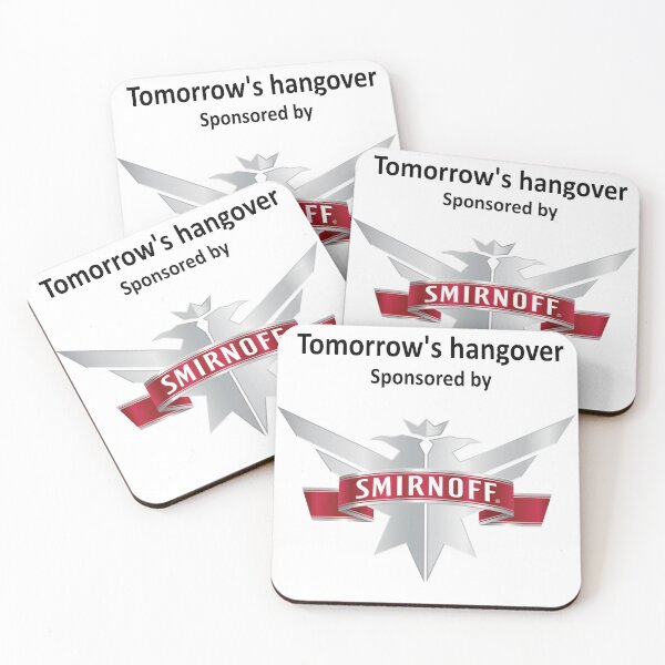 Item preview, Tomorrow's hangover, sponsored by Smirnoff designed and sold by UnPEngineer.