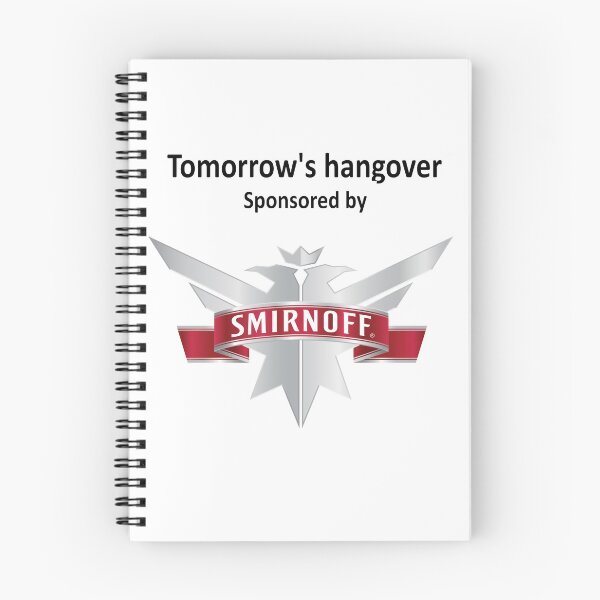 Item preview, Tomorrow's hangover, sponsored by Smirnoff designed and sold by UnPEngineer.