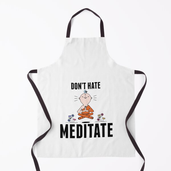 Item preview, Cute & Funny Don't Hate Meditate Meditation designed and sold by perfectpresents.