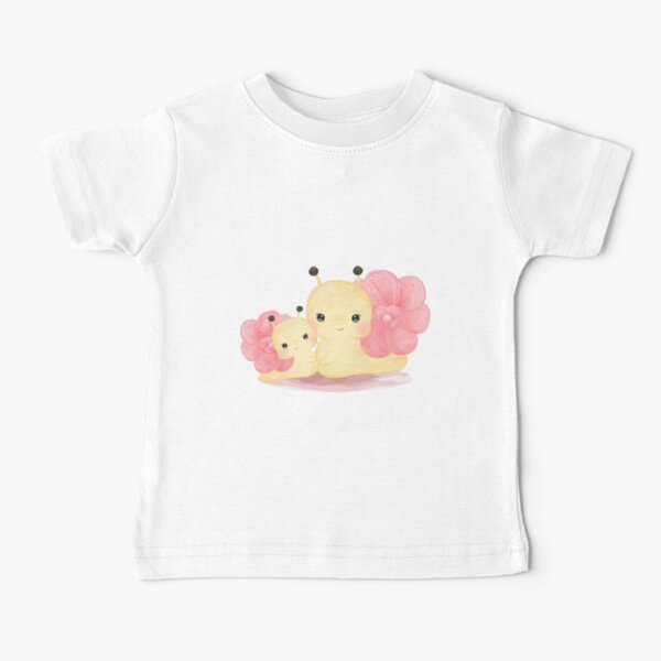 T Shirt Bebe Escargot Violet Par Eggtooth Redbubble